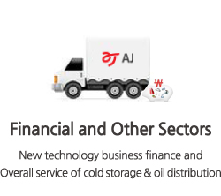 New technology business finance and Overall service of cold storage & oil distribution